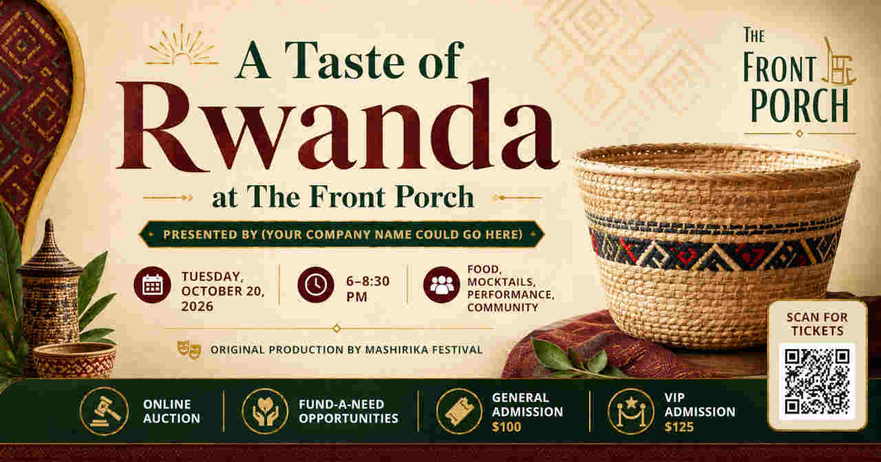 A Taste of Rwanda at The Front Porch