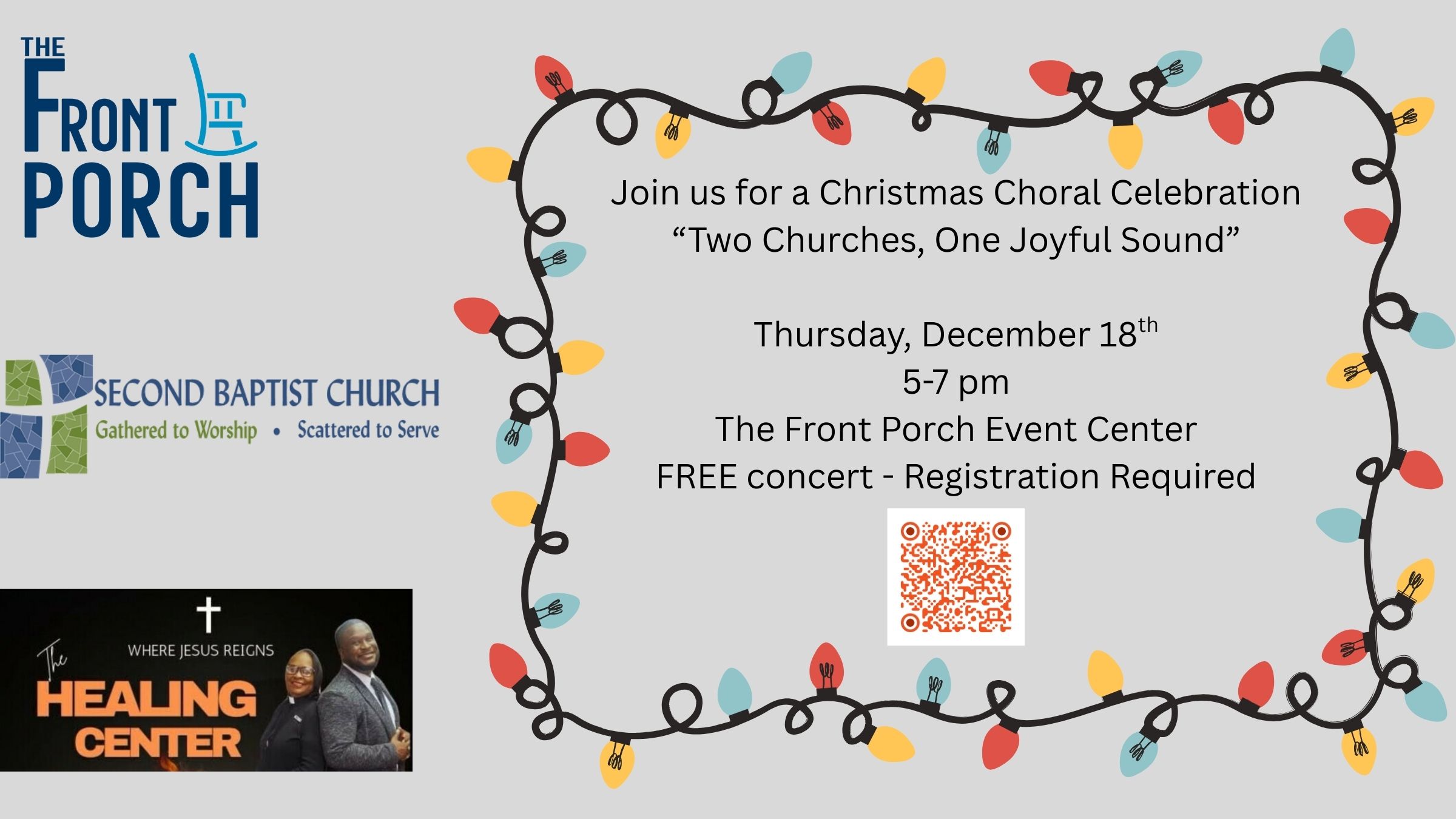 A Christmas Choral Celebration - "Two Churches, One Joyful Sound"