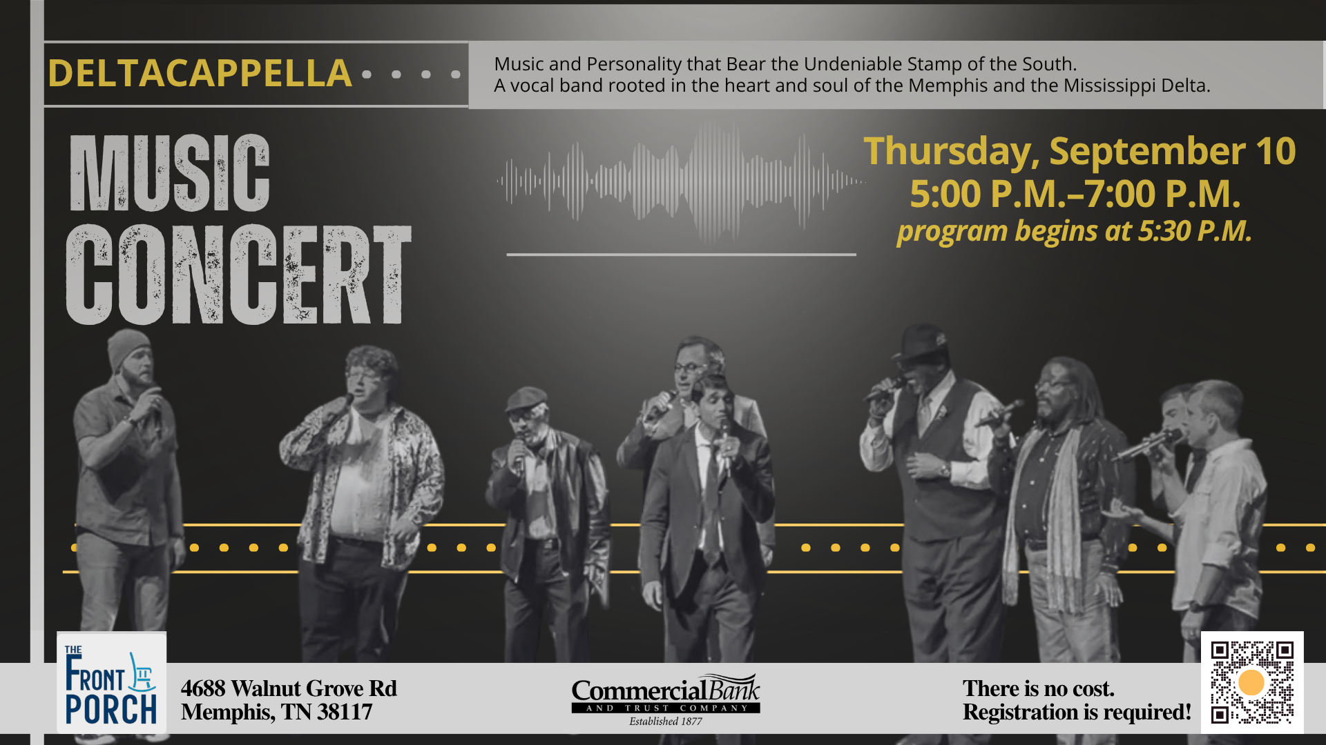 DeltaCappella presented by Commercial Bank & Trust